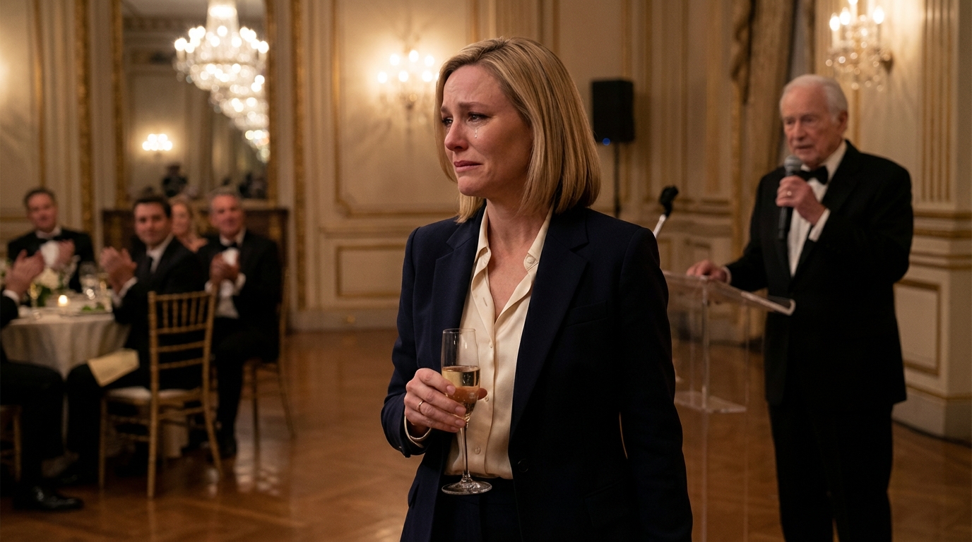 Meu pai disse, no meio da sua festa de aposentadoria: “Tudo o que tenho devo aos meus filhos. Minha filha nunca teve o que eu preciso”. Eu fiquei ali parada, observando-o elogiar meus irmãos enquanto ele apagava anos do meu trabalho com uma única frase, sem perceber o que tinha acabado de começar.