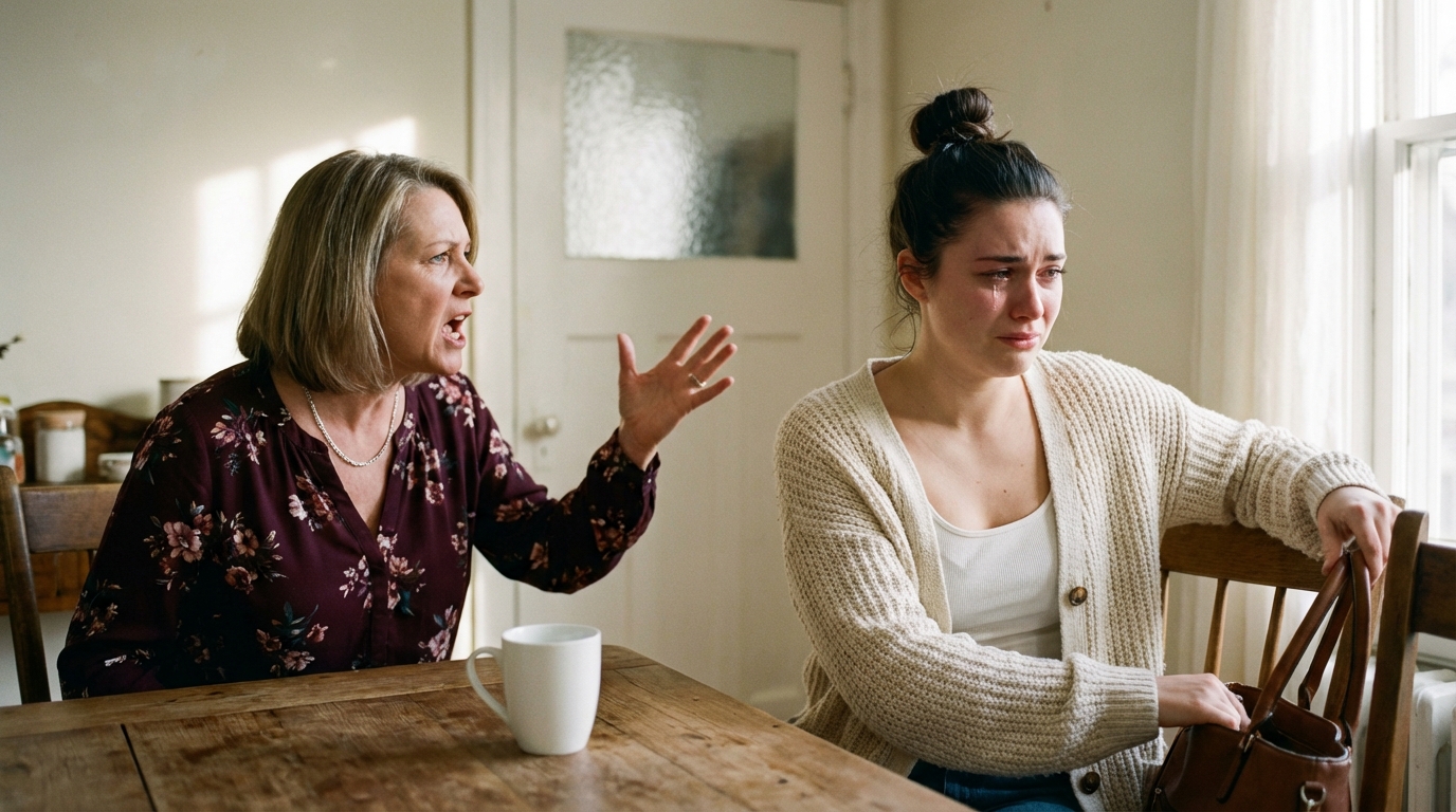 “Sua filha é um fardo! Coloque-a em um orfanato, e eu ficarei com o quarto dela e morarei com você!”, rosnou a sogra.