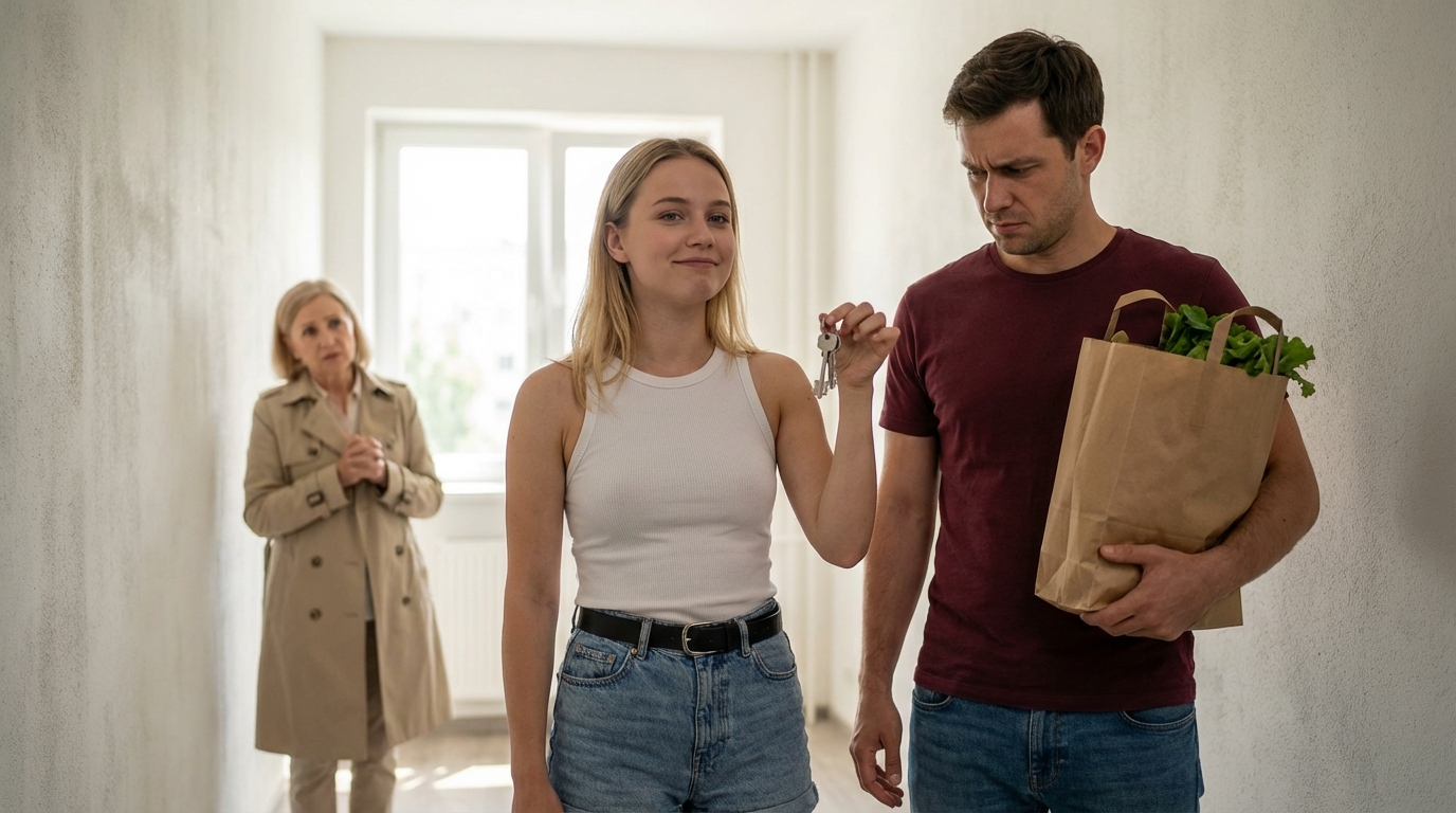 “Então você está sugerindo que eu saia do MEU próprio apartamento para que sua mãe e Lyubka possam se instalar aqui ‘como pessoas normais’?” Natalia soltou uma risada seca e sem humor.