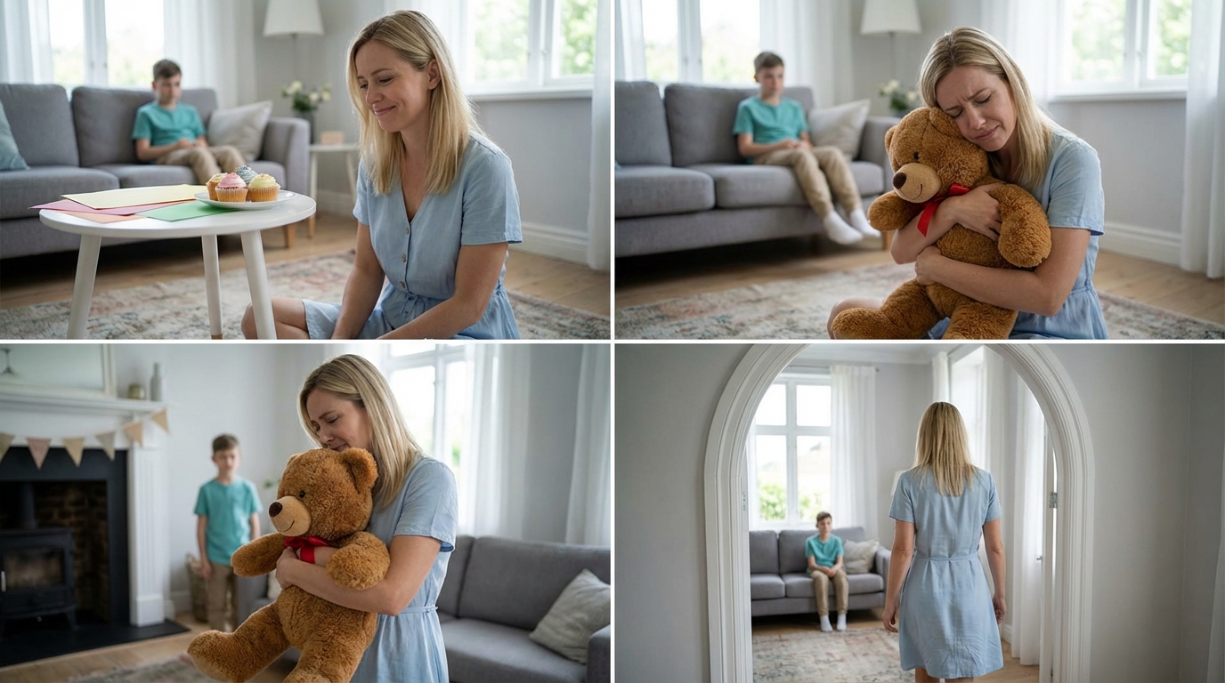 Para o aniversário de 6 anos da minha filha, meus sogros lhe enviaram um ursinho de pelúcia marrom de presente. Ela pareceu feliz a princípio, mas depois congelou. “Mamãe, o que é isso?” Olhei mais de perto e empalideci. Não gritei. Tomei uma atitude. Três dias depois, a polícia estava à porta deles…