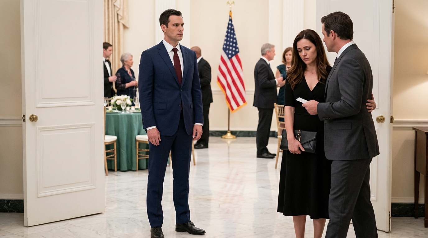 Ele riu e disse: “Se você estragar tudo, tenho uma noiva reserva.” Eu respondi calmamente: “Certo, pode vir.” Então, fui até a “reserva”, entreguei-lhe o anel de noivado e, enquanto ela tentava colocá-lo no dedo, o silêncio no ambiente era tão profundo que dava para ouvir um alfinete cair.