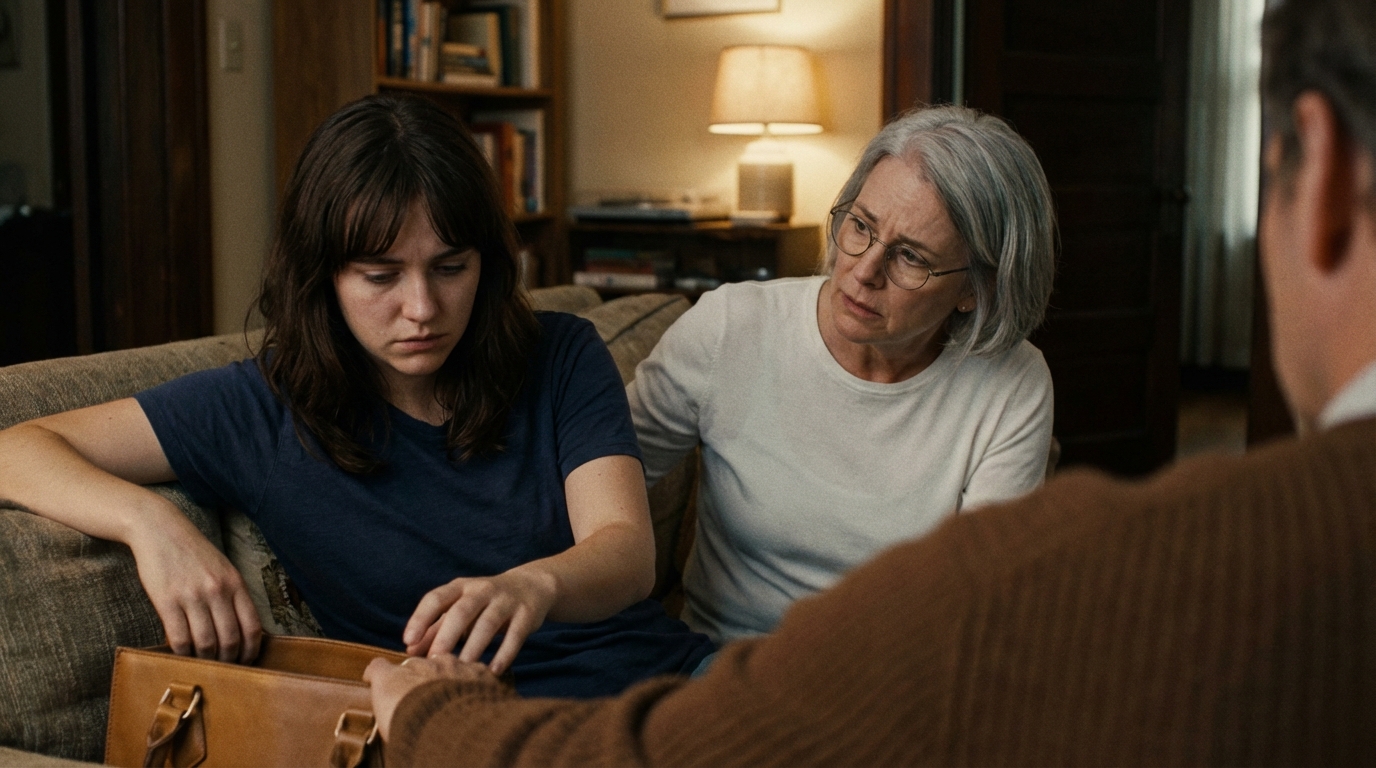 Após passar a noite na casa dos pais do marido, Yana ouviu por acaso uma conversa que a fez decidir que não manteria mais contato com a família dele.