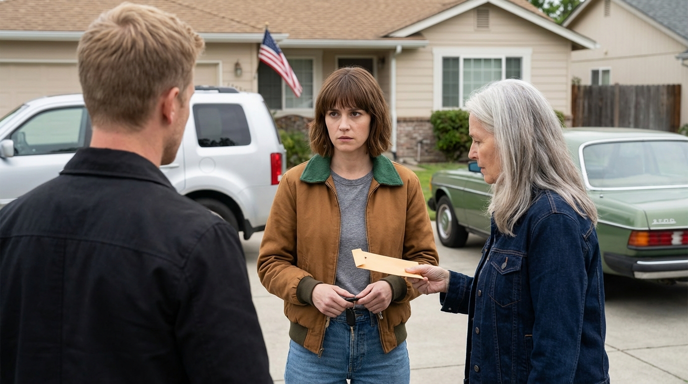 Cheguei do trabalho e encontrei meu irmão e a esposa dele dentro de casa, conversando sobre reformas “assim que a casa for deles”. Depois, meus pais exigiram que eu transferisse a propriedade para ele. Recusei e prestei queixa.