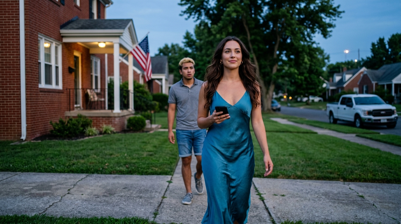 No churrasco da minha irmã, meu marido riu e disse: “Alguém quer trocar de esposa? Ela é teimosa e independente demais!” Nossa vizinha solteira interrompeu: “Eu a aceito de bom grado.” A expressão do meu marido mudou quando a vizinha olhou para mim e perguntou: “Então… a que horas posso te buscar amanhã?” Respondi: “Às 19h” e saí.