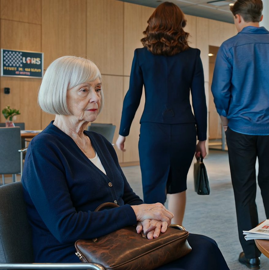 Disseram: “Fique no lounge do aeroporto, vovó — voltaremos para buscá-la depois do check-in”, mas esperei oito horas e ninguém voltou.