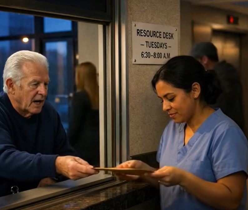 Todos no Bloco K conheciam a regra: não estabelecer contacto visual com a sala de correspondência. Não estava escrito em lado nenhum. Era simplesmente… subentendido. A sala de correspondência era o local onde as encomendas desapareciam, onde os avisos eram colados na porta errada, onde as discussões começavam e terminavam com as pessoas a murmurar: “Esquece”.