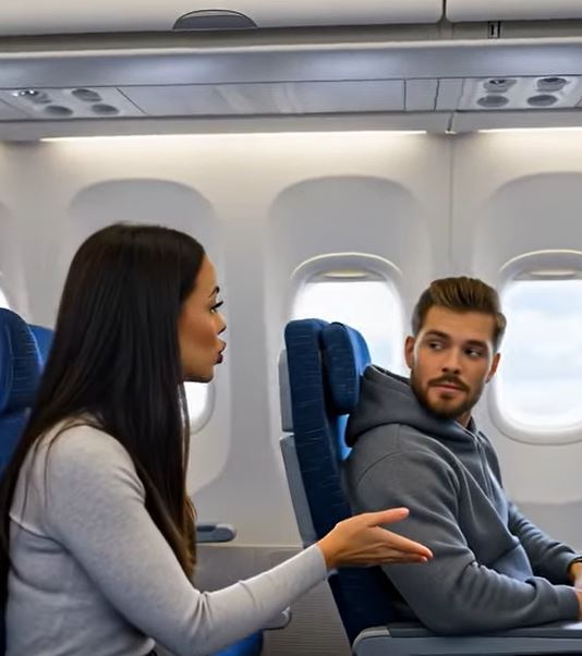 uando a fila de embarque começou a andar, o ambiente no portão já tinha aquela tensão familiar da primeira classe — aquela que diz que algumas pessoas pertencem à fila prioritária e outras devem ceder o lugar sem questionamento. O homem de fato de treino