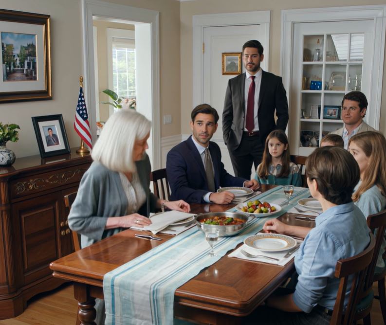 Durante o almoço de família, a minha filha disse em voz alta o suficiente para todos ouvirem — por isso, levantei-me discretamente. O que acontece quando se apercebe que é convidado para o almoço de família principalmente porque mantém tudo a funcionar?