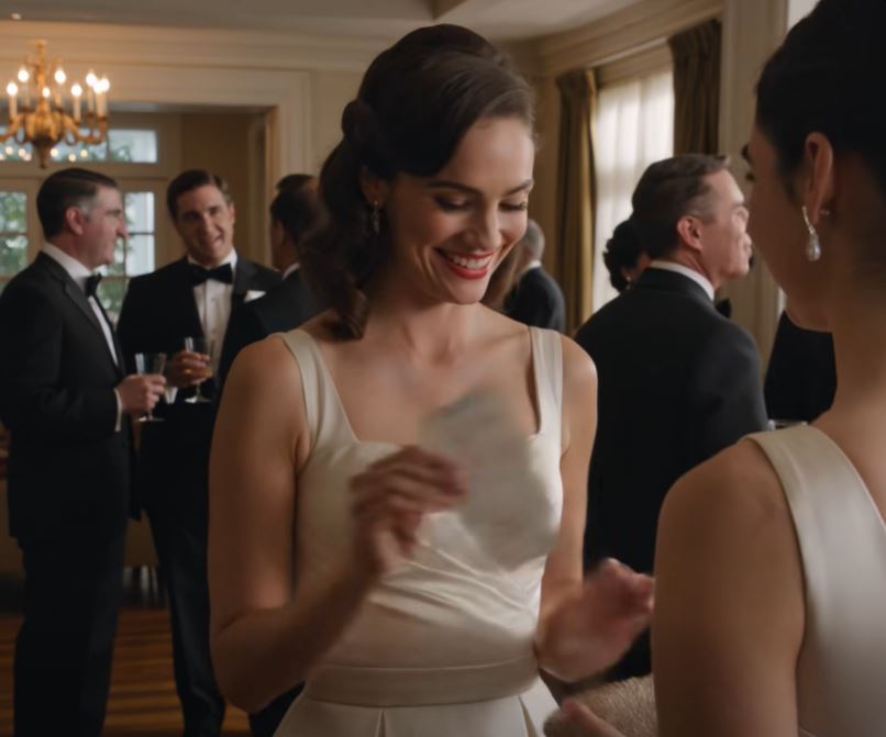 Na minha própria festa de noivado, a minha futura cunhada passou um folheto de um call center para a minha mão e sorriu: «O Liam não te pode carregar para sempre» — mas não fazia ideia de que o telemóvel que vibrava na minha mala continha a assinatura final de um contrato que faria com que a empresa do marido me respondesse antes do amanhecer, enquanto o meu noivo estava do outro lado da sala sem dizer absolutamente nada.