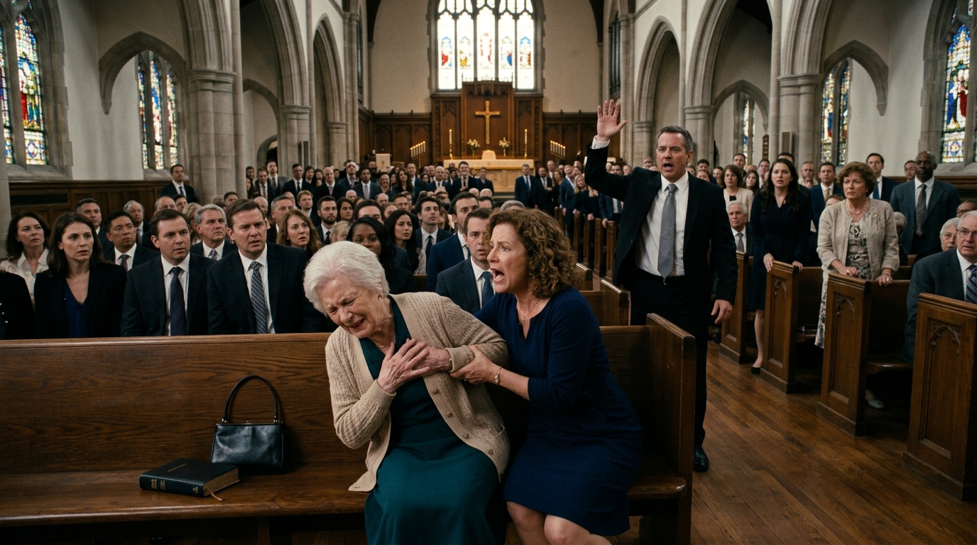 Desmaiei na igreja e acabei precisando de atendimento de emergência. O médico ligou para minha filha 47 vezes, mas ela nunca atendeu. Depois de três dias inconsciente, acordei com uma foto dela na praia: “Viagem em família. Sem estresse. Sem drama.” Fiquei em silêncio. Dias depois, ela me ligou em pânico…