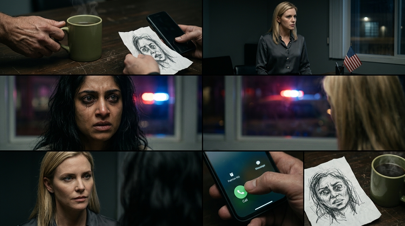 À 1h da manhã, meu vizinho ligou gritando: “Aconteça o que acontecer, não abra a porta!” Então a ligação caiu. De repente, batidas violentas sacudiram a casa por cinco minutos. Aterrorizada, finalmente espiei pelo olho mágico. O que vi do outro lado me deixou em choque total.