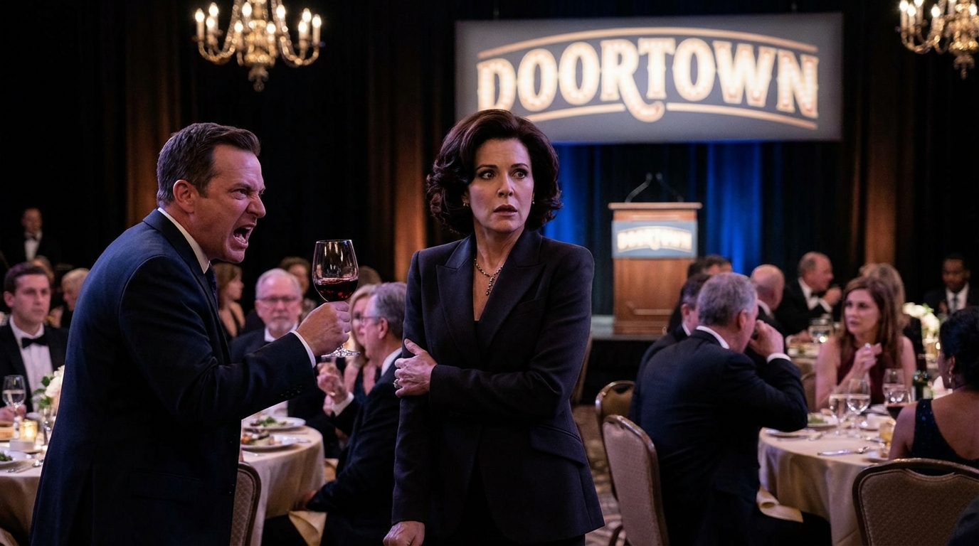 No jantar do nosso 20º aniversário de casamento, meu marido bateu na taça: “Quero o divórcio. Encontrei alguém mais jovem.” Ele disse em voz alta o suficiente para que todo o restaurante ouvisse. Eu sorri e disse: “Momento perfeito.” Tirei minha aliança, guardei no bolso e anunciei que daria um “baile da liberdade” na semana seguinte. Os amigos dele pararam de rir quando compartilhei um pequeno detalhe…