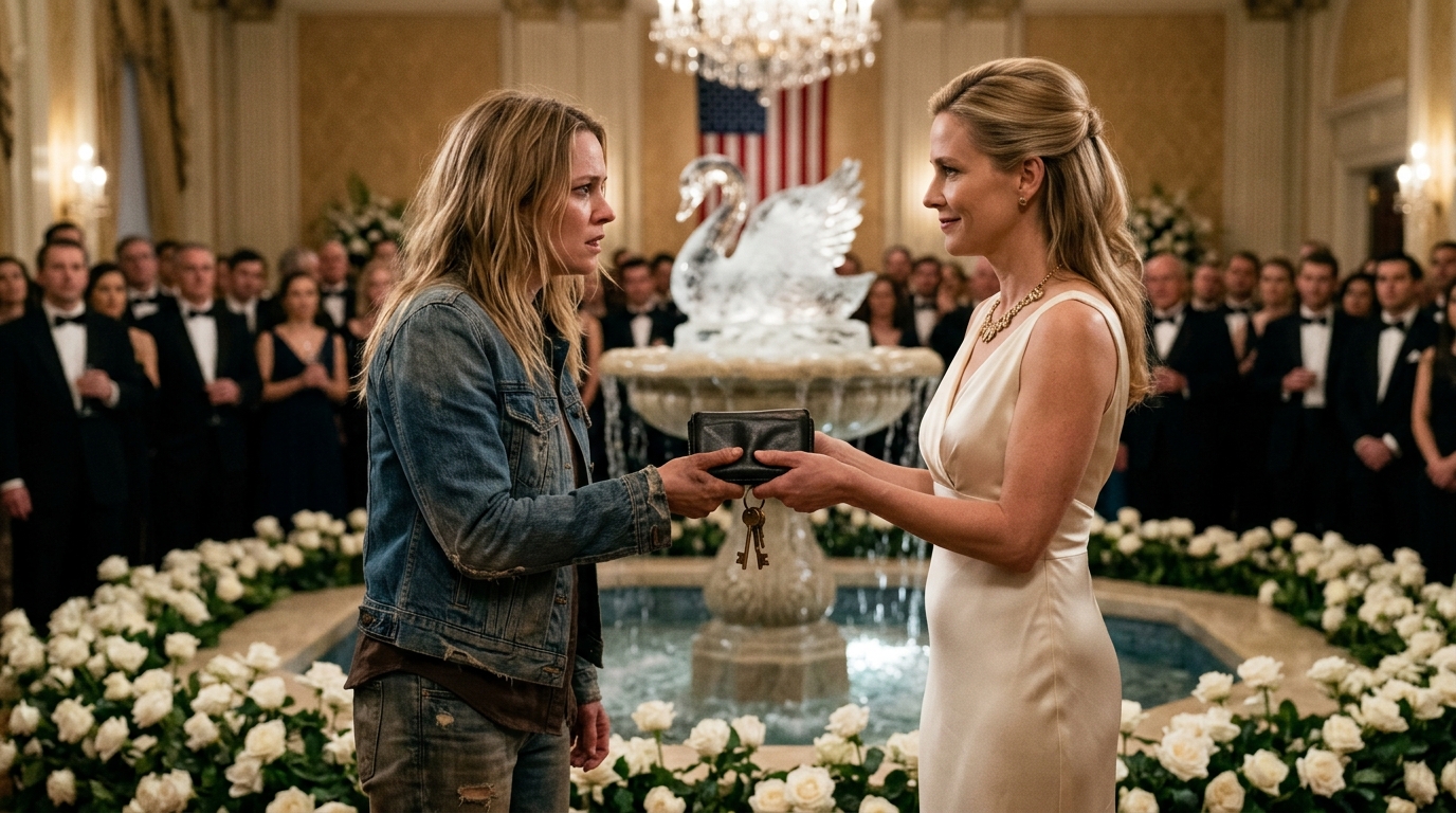 Entrei na festa de noivado do meu irmão e ouvi a noiva sussurrar: “A caipira fedorenta chegou”, sem perceber que eu era o dono do hotel, e antes que a noite terminasse, a família dela descobriu a verdade da pior maneira possível.